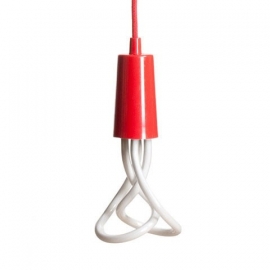 Hanglamp Plumen Drop Cap - Rood