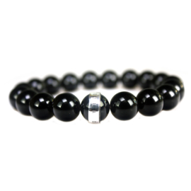 Heren Armband Onyx Zilver | Bela Donaco Jewelry