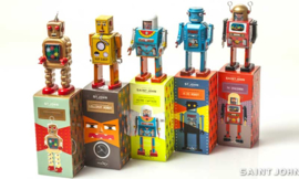 Blikken Robot Lilliput Tin Toy 13 cm – St. John