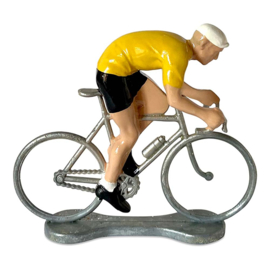 Miniatuur Wielrenner Sprinter Gele Trui | Bernard & Eddy