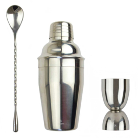 Cocktail Shaker Set Mini – RVS | Society Paris