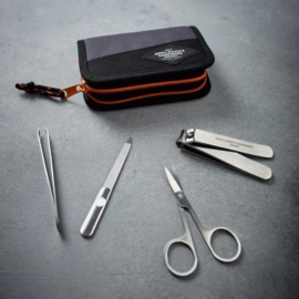 Manicure Set RVS 4-delig in Etui | Gentlemen's Hardware