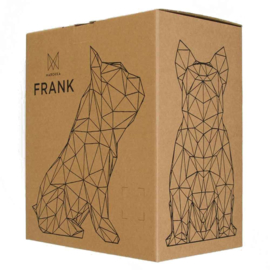 Sculptuur Franse Bulldog FRANK – Grijs | Marokka Design