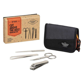 Manicure Set RVS 4-delig in Etui | Gentlemen's Hardware