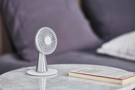 Ventilator Draagbaar Portable Wireless Fan LL134 Alu  | LEXON Design