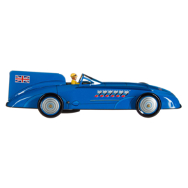 Blikken Racewagen Bluebird 29 cm Blauw – Saint John/Marxu