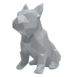 Sculptuur Franse Bulldog FRANK – Grijs | Marokka Design