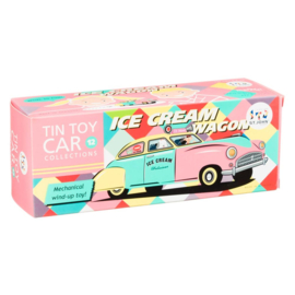 Blikken Auto Ice Cream Wagon - Tin Toy Car | ST John