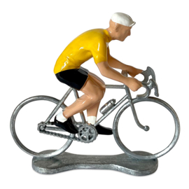 Miniatuur Wielrenner Gele Trui Tour de France | Bernard & Eddy