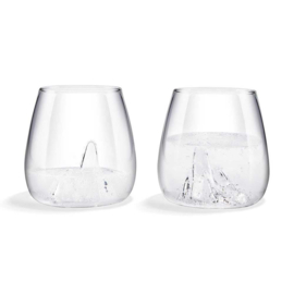 Glas Tumbler Glasscape – set van 2 | MoMA