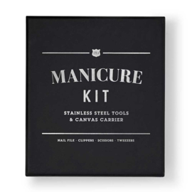 Manicure Set 4-delig RVS Canvas Etui | Izola NYC
