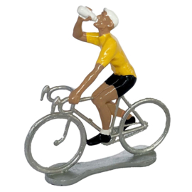Miniatuur Wielrenner Dorstig Gele Trui Tour de France | Bernard & Eddy