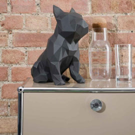 Sculptuur Franse Bulldog FRANK – Zwart | Marokka Design