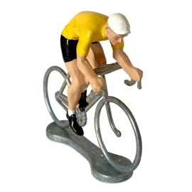 Miniatuur Wielrenner Sprinter Gele Trui | Bernard & Eddy