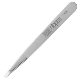 Pincet 9 cm Rechte bek RVS Brede grip | Nippes Solingen