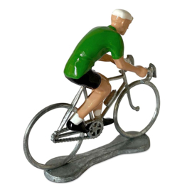 Miniatuur Wielrenner Coureur Groene Trui | Bernard & Eddy