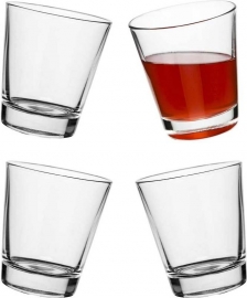 Glazen met tapse bodem – 4 stuks | Sagaform