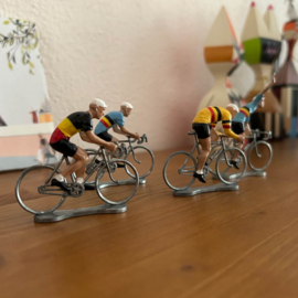 Miniatuur Wielrenner Sprinter Belgie | Bernard & Eddy