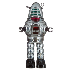 Blikken Robot Robby Planet 22 cm Chrome – Saint John/Marxu
