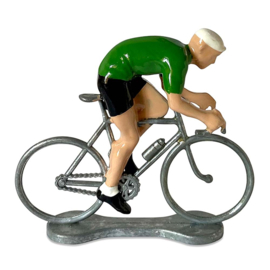 Miniatuur Wielrenner Sprinter Groene Trui | Bernard & Eddy