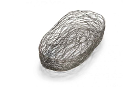 Draadmand NEST RVS Set van 2 - 50/60 cm | Philippi Design