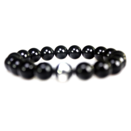 Heren Armband Onyx Zilver | Bela Donaco Jewelry