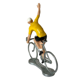 Miniatuur Wielrenner Winnaar Gele Trui | Bernard & Eddy
