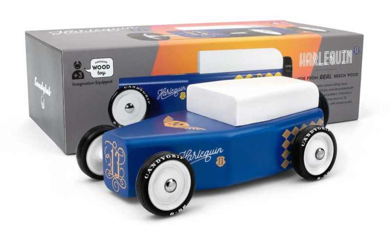 Candylab Toys | Outlaw Harlequin - houten model auto