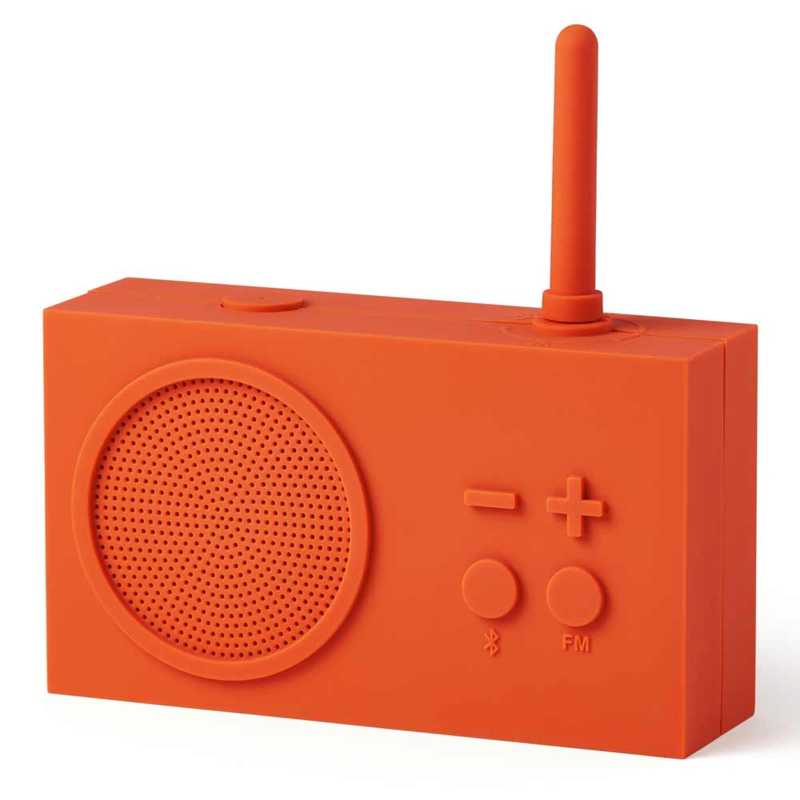 TYKHO 3 FM Radio / Bluetooth Speaker Oranje LA119O1 | LEXON