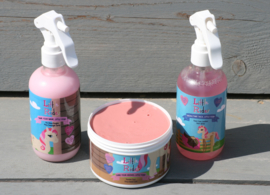 Little Rider roze zadelzeep spray
