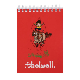 Thelwell notitieboek rood A6