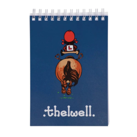 Thelwell notitieboek navy A6