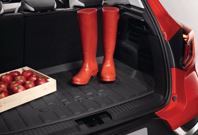 kofferbakmat (rubber) | Nieuwste Captur II 2020 NU Renaultwebwinkel