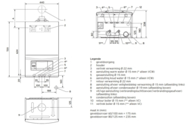 Plaatsing Vaillant EcoTec Pro VCW-246