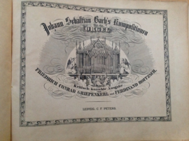 Johann Sebastian Bach Kompositionen für die Orgel , Band V. - F.C. Griepenkerl / F. Roitzsch