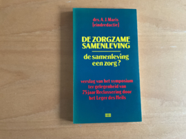 De zorgzame samenleving - A.J. Maris