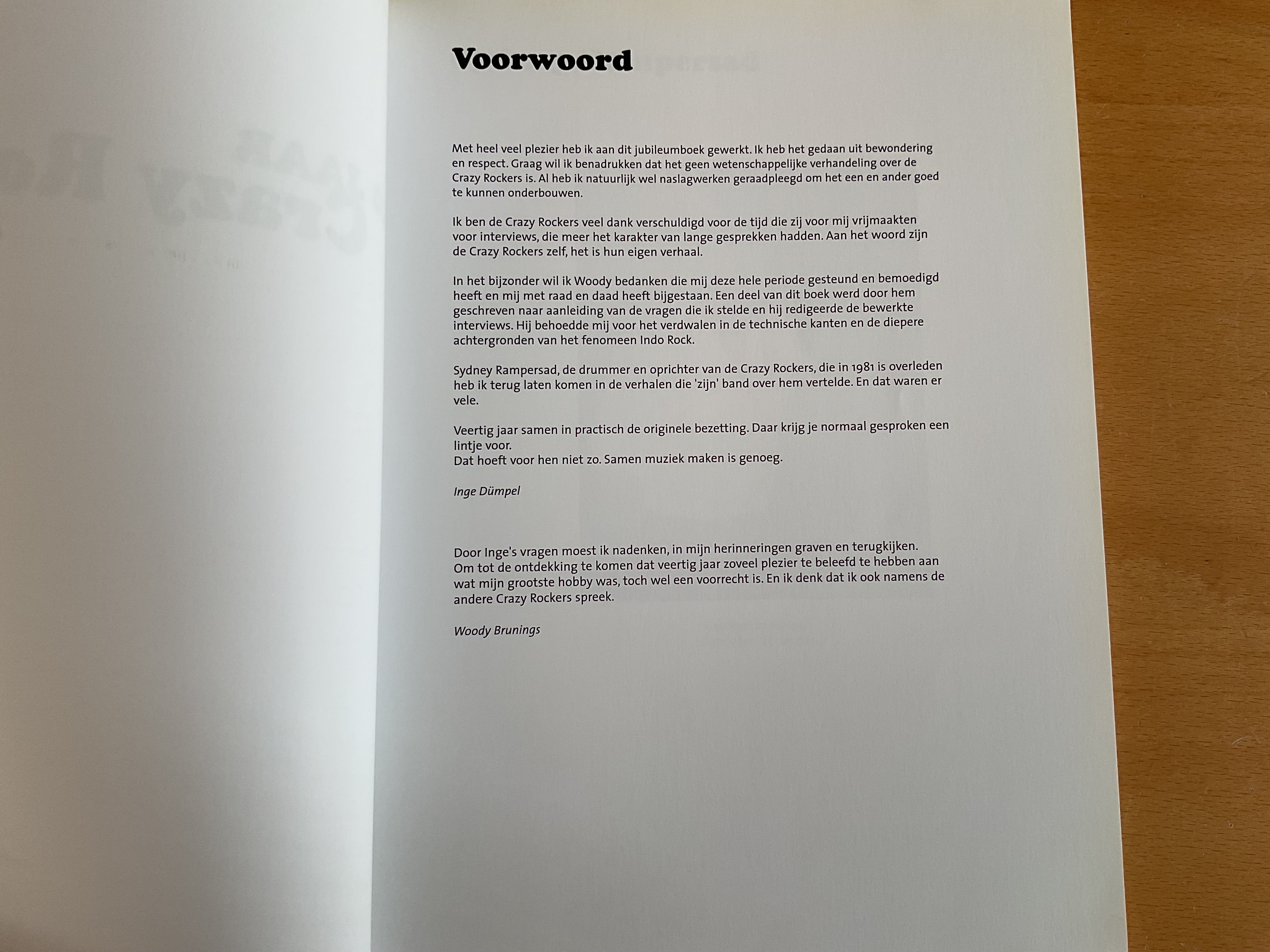 40 Jaar Crazy Rockers. Homo Ludens -  I. Dümpel / W. Brunings