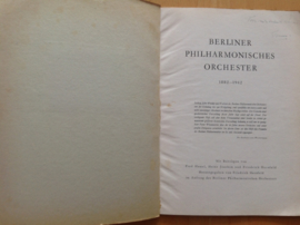 Berliner Philharmoniches Orchester 1882-1942