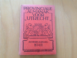 Provinciale almanak voor Utrecht 1941 - G.J. van Deventer