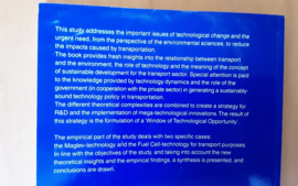 Towards Sustainability of Technological Innovations in Transport - H. Geerlings