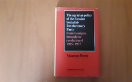 The agrarian policy of the Russian Socialist-Revolutionary Party - M. Perrie