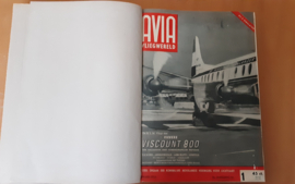 Avia Vliegwereld, ingebonden tijdschriften, complete jaargang 1959