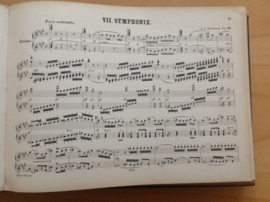 Pakket mit 2 Symphonien von L. van Beethoven für Pianoforte zu vier Händen arrangirt - H. Ulrich