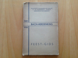 Bach-herdenking 1685-1935 - feestgids