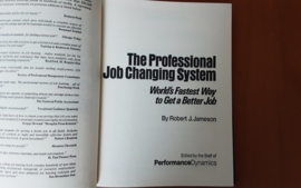 The Professional Job Changing System - R.J. Jameson
