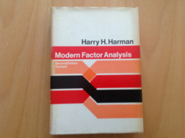 Modern Factor Analysis - H.H. Harman