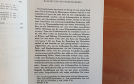 Die Entstehung des Historismus - F. Meinecke