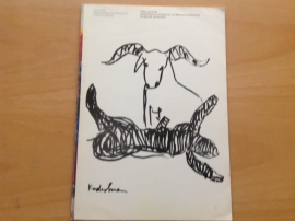Schilderijen en sculpturen van Menashe Kadishman - F. Tiesing