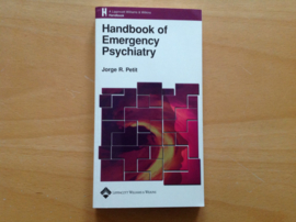 Handbook of Emergency Psychiatry - J.R. Petit