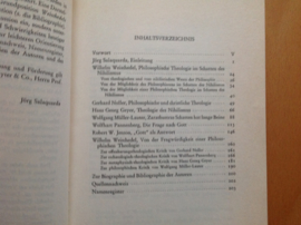 Philosophische Theologie im Schatten des Nihilismus - J. Salaquarda